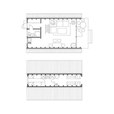 Дом отдыха Ferienwohnpark Nurdachhaus Typ 7 Nd 24 Имменштад-ам-Бодензее